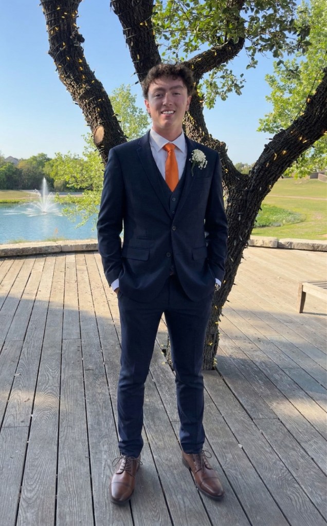 Joe Brennan in a suit